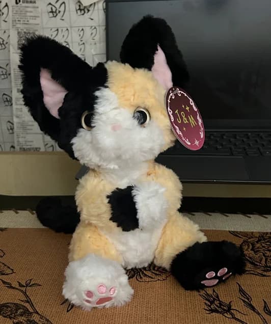 New Product In Stock Three Flowers German Cat Doll Betty Plush Toy Kawaii Soft Pillow Festival Surprise Gift For Friends