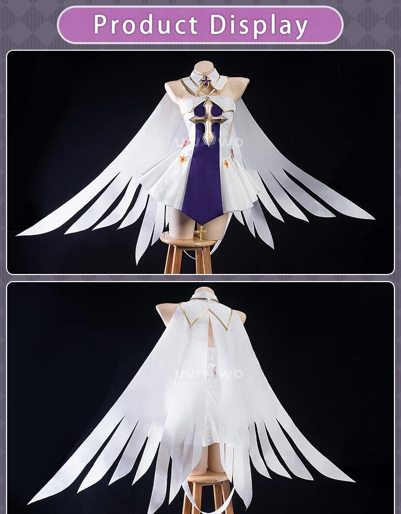 ULTIMO LOTTO Azurr Lanee Unicorn: Costume da Angelo Custode Biancaneve per Cosplay, Costume di Halloween 2026