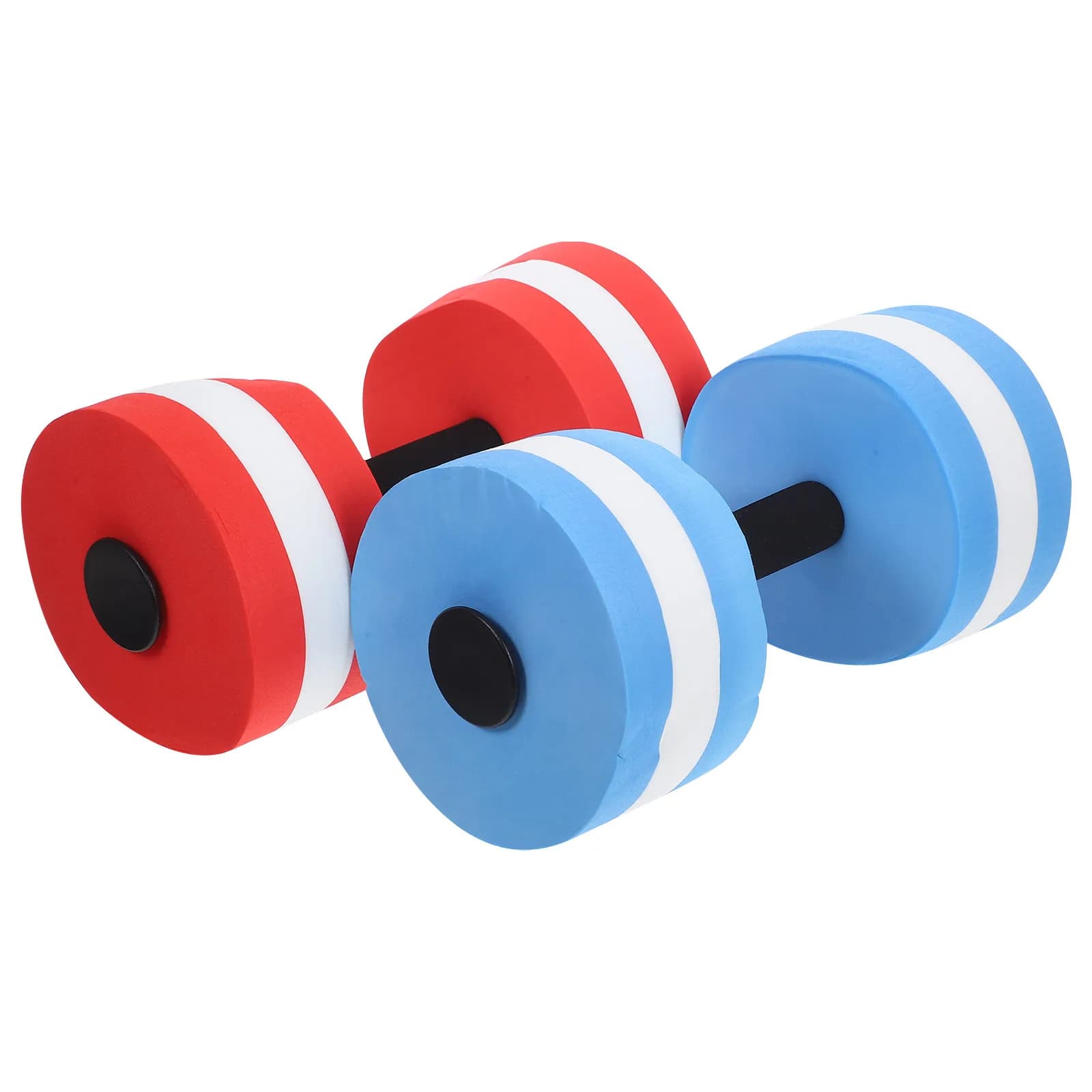 2Pcs Aquatic Dumbbells Eva Floating Water Weights Pool Exercise Fitness Muscle Strength Training Equipment Kids Exercise Toy Set