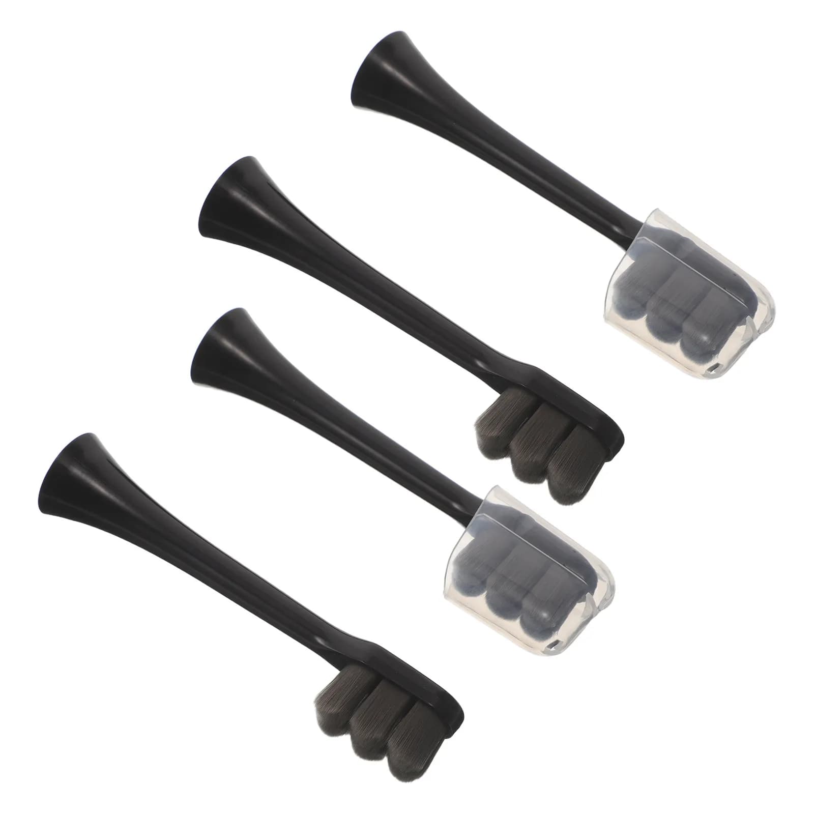 4 Testine di Ricambio per Spazzolino Elettrico con Setole Ultra Morbide per Denti e Gengive Sensibili, Ideali per Gravidanza, Pulizia Delicata e Profonda