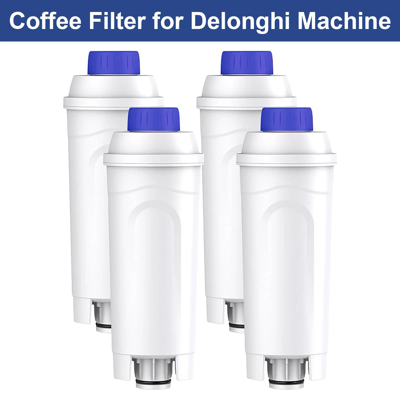 10-1Pcs Coffee Filter for Delonghi Machine Water Filters for DLSC002 Coffee Machine fit for Delonghi 5513292811,CFL-950,SER3017