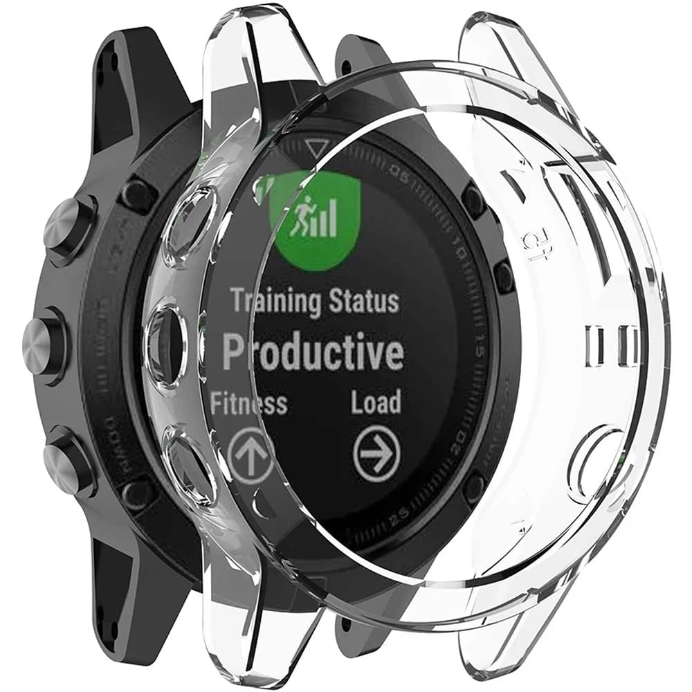 Custodia protettiva per Garmin Fenix 7 Cover Smart Watch TPU paraurti in silicone morbido Fenix7 7S 7X 6S 6 6X telaio protettivo custodia a conchiglia