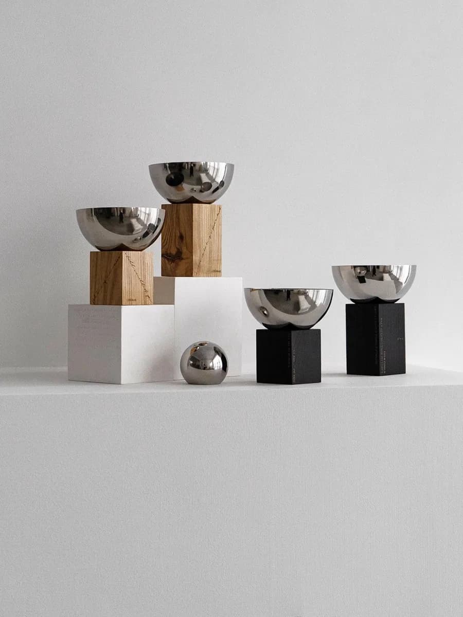 Vassoio per aromaterapia con base in legno massello dal design originale Nord Europa Luce di lusso per uso domestico Diffusore Decorazione in pietra Ornamenti