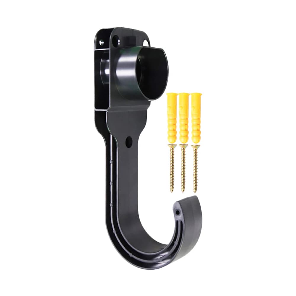 Supporto per cavo di ricarica per auto per veicolo elettrico Supporto per caricabatterie EU EV Fondina per ugello Gancio per dock Organizzatore per cavi Presa per testa di pistola
