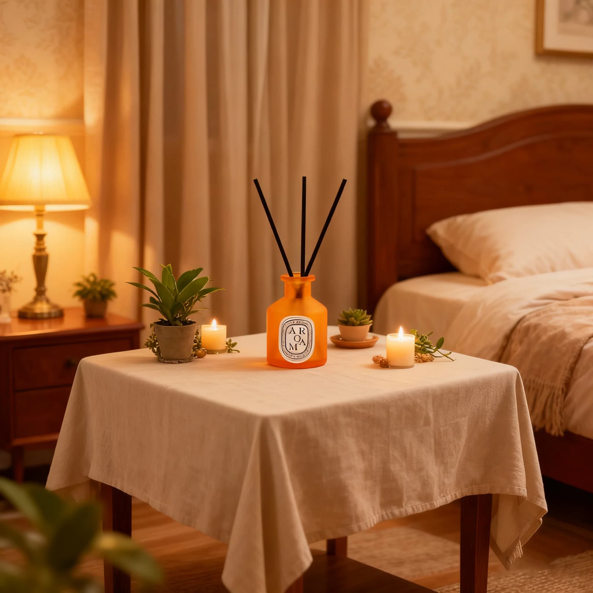 Offerta Speciale: Set Diffusore di Fragranza Senza Fiamma da 50ml con Bastoncini in Fibra, Deodorante per Ambienti e Decorazione Casa