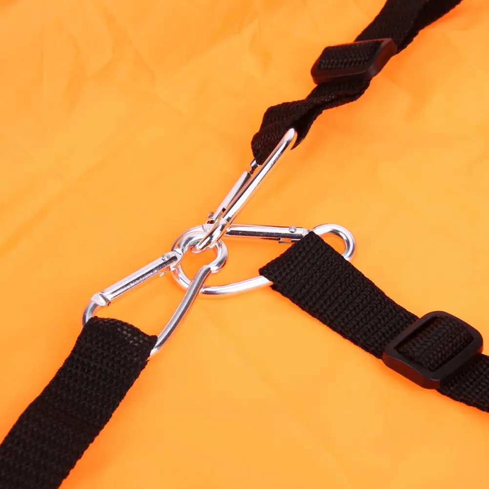 Set Vela Pieghevole per Kayak, Canoa, Gommone, Paddle Board, Protezione UV, Diametro 108 cm