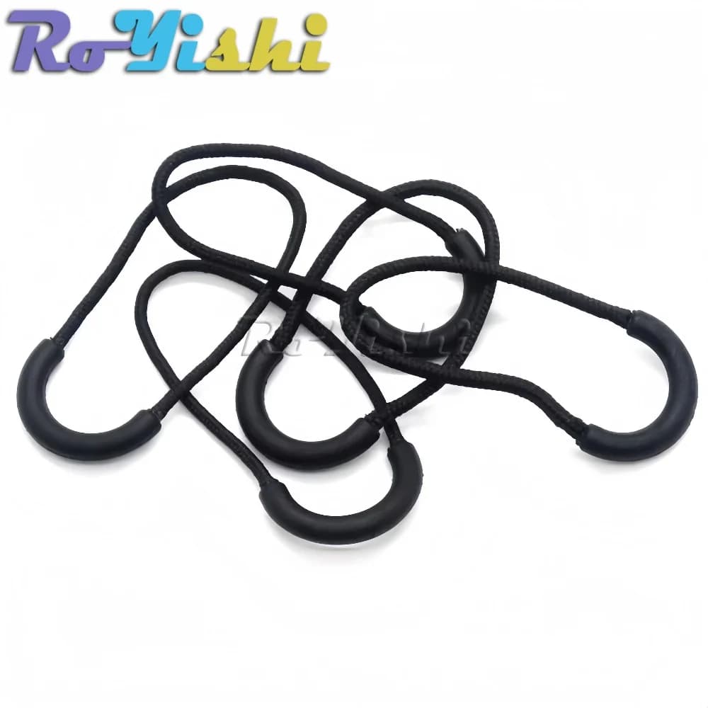 Tiretti Cord Rope Ends Block Zip Clip Buckle Black For Paracord Accessories/Back/Accommodation