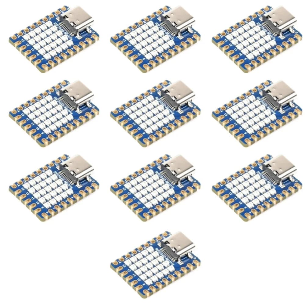 Micro development card Raspberry PI RP2040 Pico with LED matrix module RGB 5x5