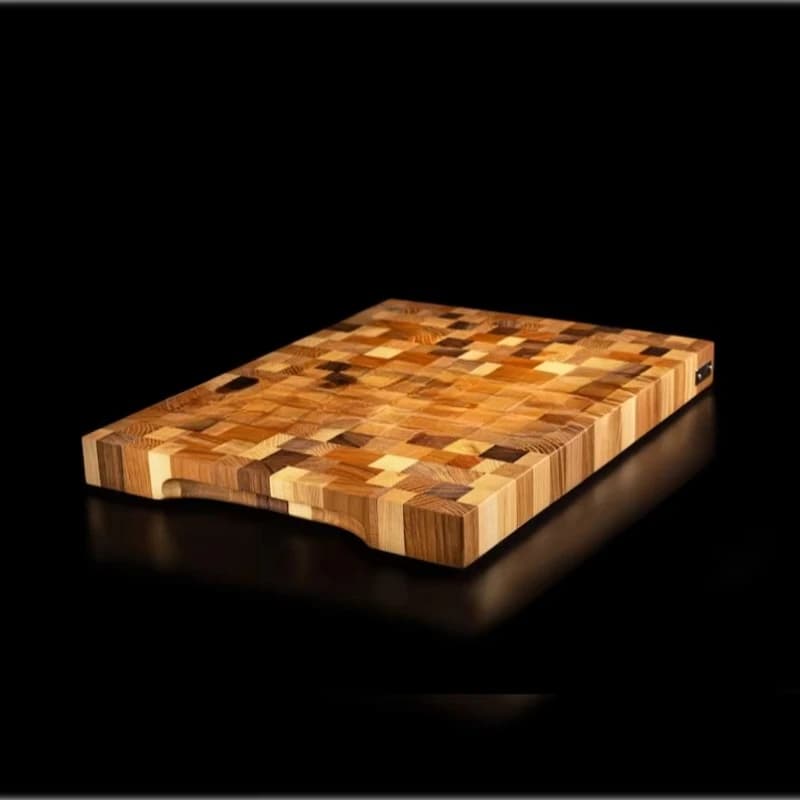 Premium grain cutting board Handmade solid wood cutting board, durable and environmentally friendly