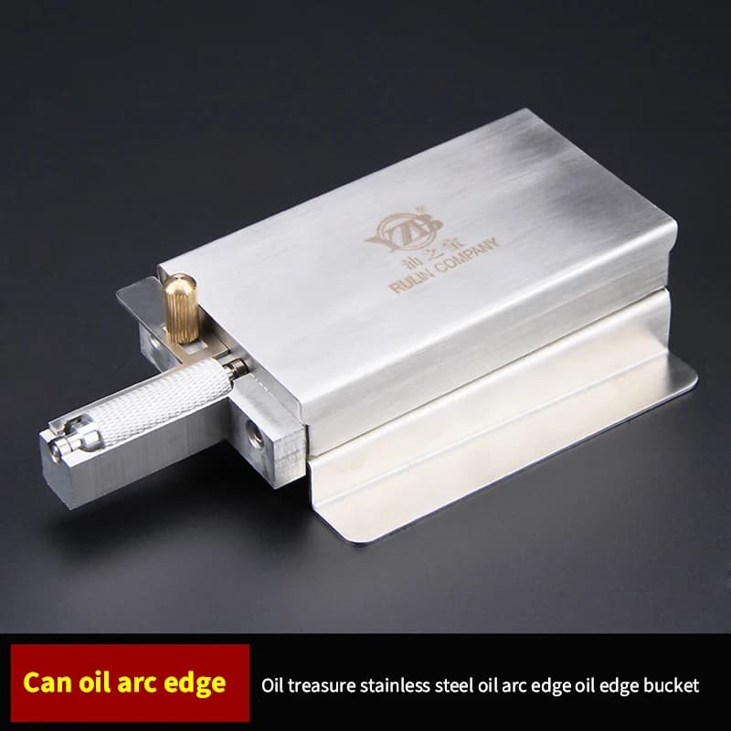 Iron Type Leather Dyeing Edge Oil Tool Box Repair Craft Of Dyeing Edge Coat Roller Leather Belt Making Supplies Dye Oil Paint Ki