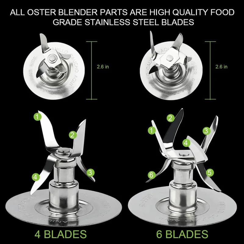 40X Replacement parts for Oster and Osterizer 4980 4961 Oster and Osterizer blades