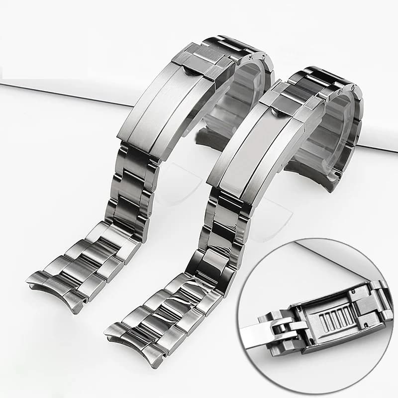 Orologio bracciale per Rolex SUBMARINER DAYTONA SUP GMT uomo Fine-Tuning Pull Clasp Strap 904 cinturino in acciaio inossidabile 20mm
