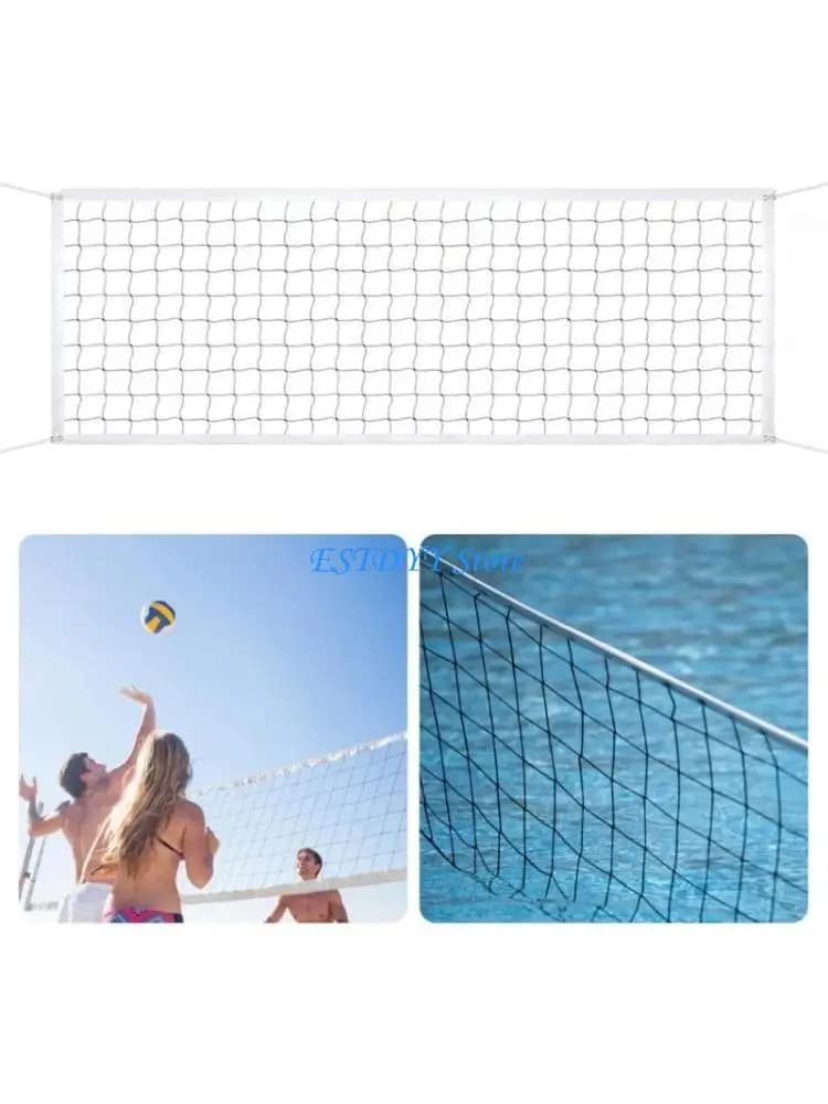 Rete da pallavolo resistenza G6DE Rete da pallavolo resistente all'acqua Rete da pallavolo per uso interno o esterno