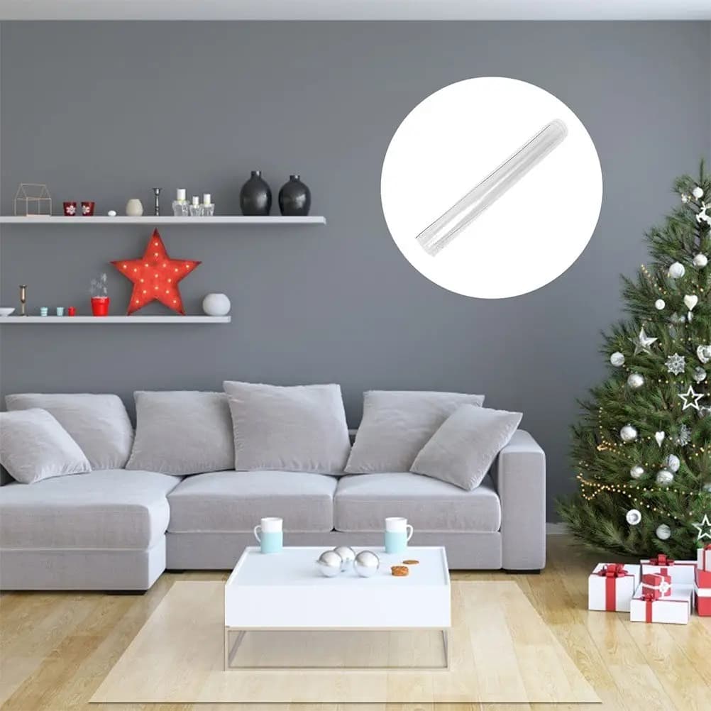 PVC Transparent Protective Mat for Flooring, Protective Mat for Dure Surfaces, Easy to Clean, Office Roll and Chair