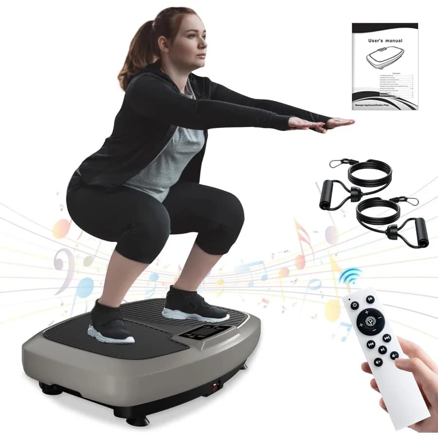 Exercise Machine with Vibration Plate Body-wide Training Vibration Platform Lymphatic drainage machine for weight loss Home Fitness