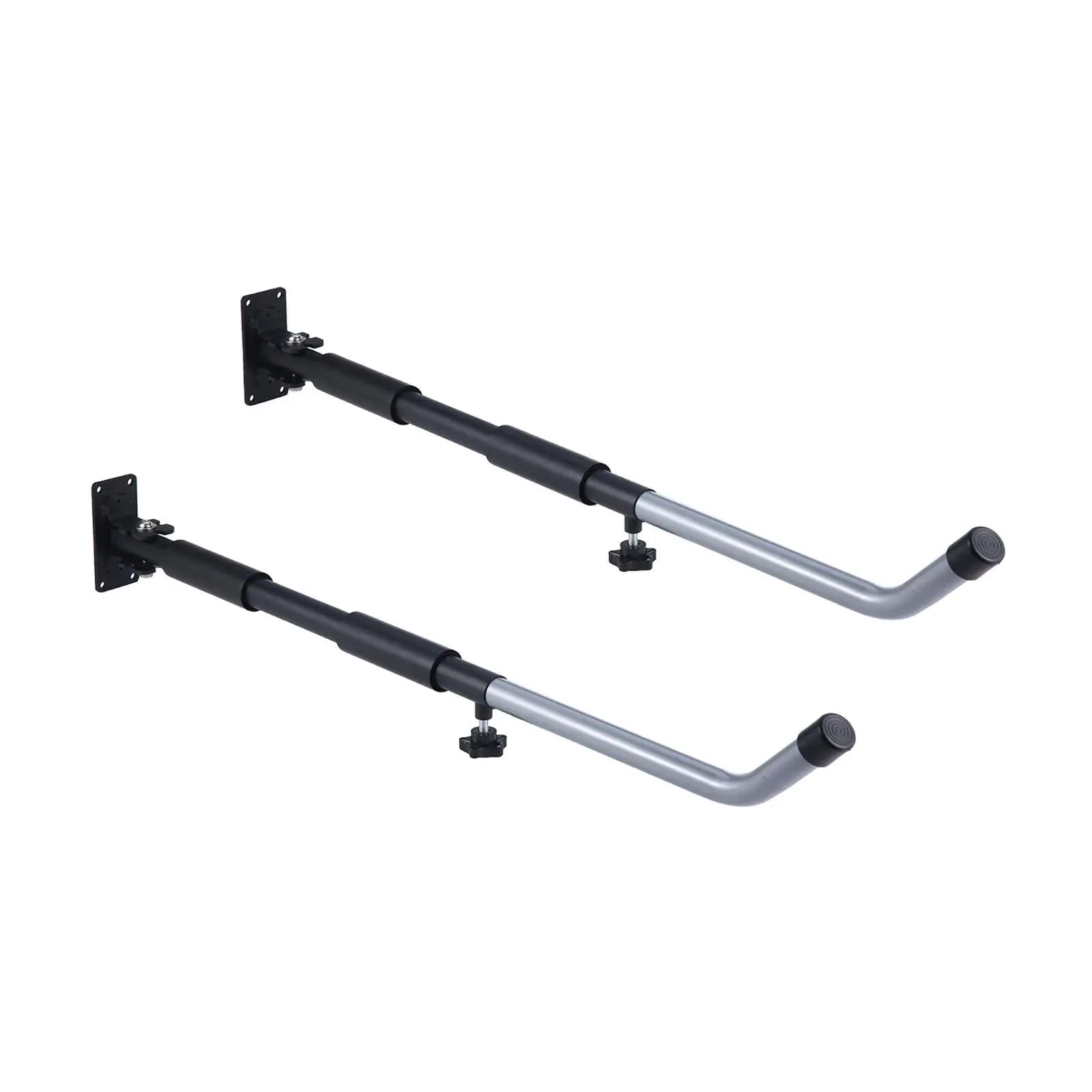 Kayak Storage Rack Wall Mounted Hanger Paddle Holder Adjustable for Outdoor