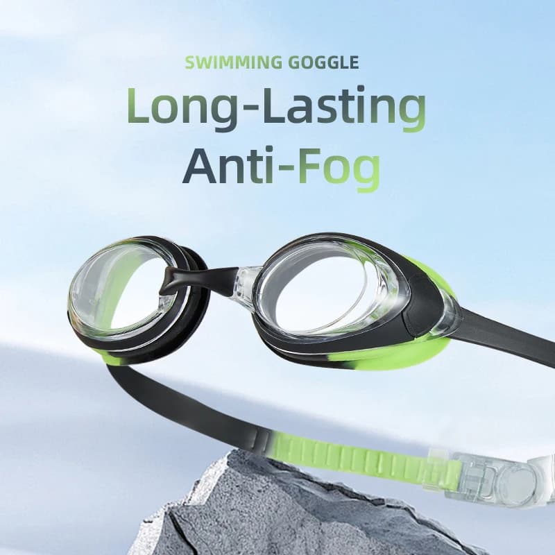 Aquaplay Adult Swimming Myopia Glasses Waterproof Silicone Anti-Staining Lens High Definition Professional Diving Glasses