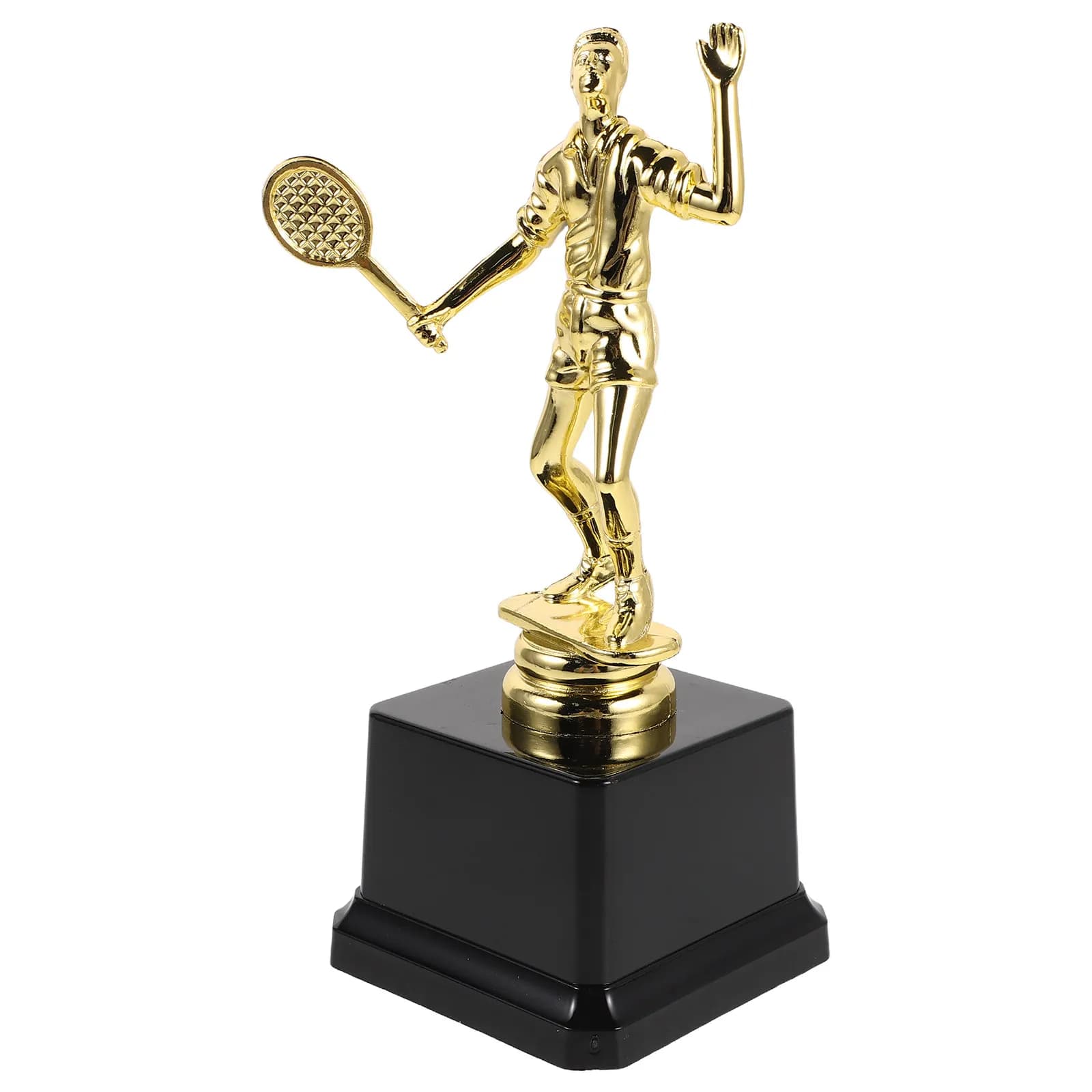 7 Trofei in Plastica a Forma di Racchetta da Badminton e Tennis, Premio Sportivo per Adulti, Souvenir da Tavolo per Vincitori