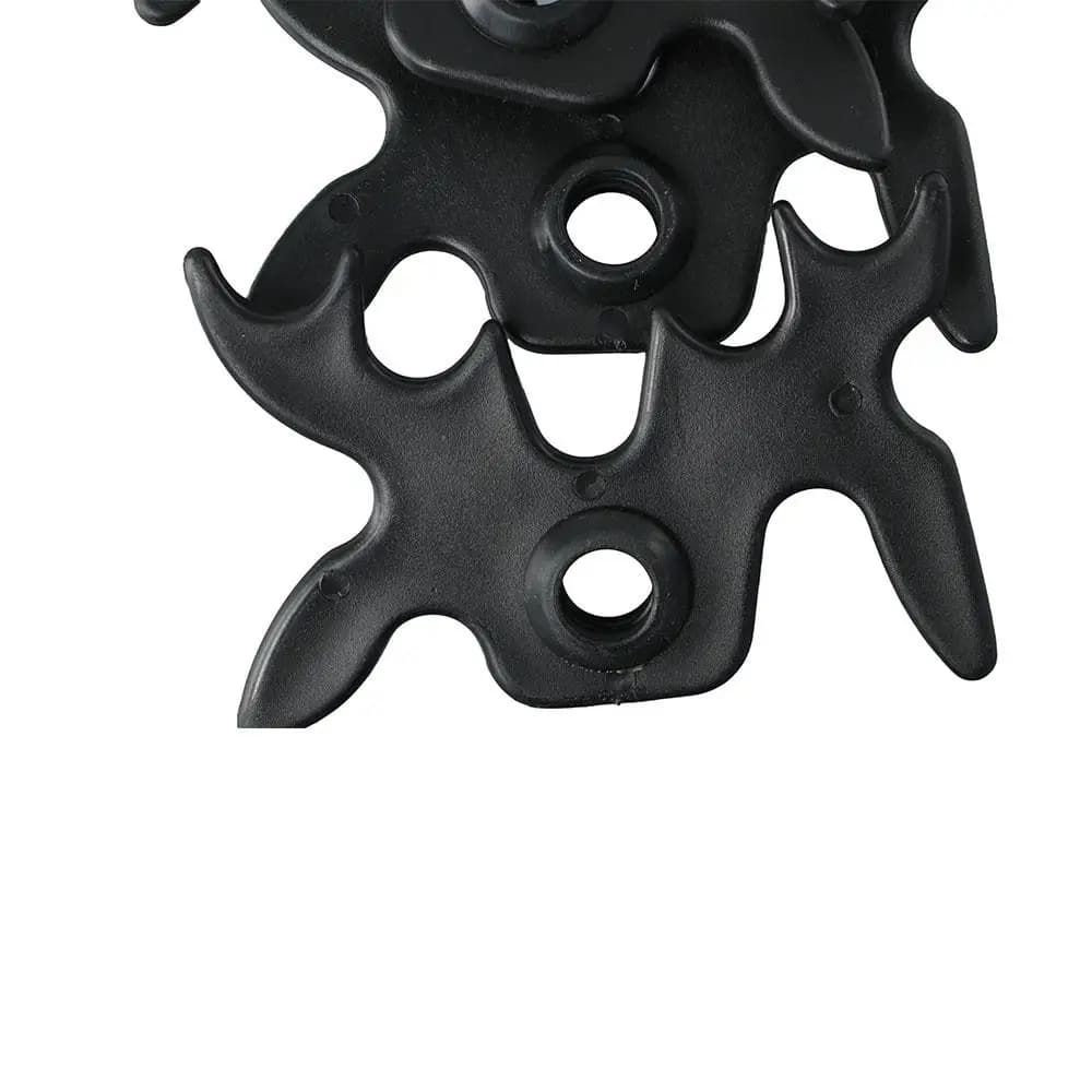 Supporto per Stecche da Biliardo Nero Antiscivolo, Porta Stecche da Snooker e Pool, Supporto per Testa del Ponte