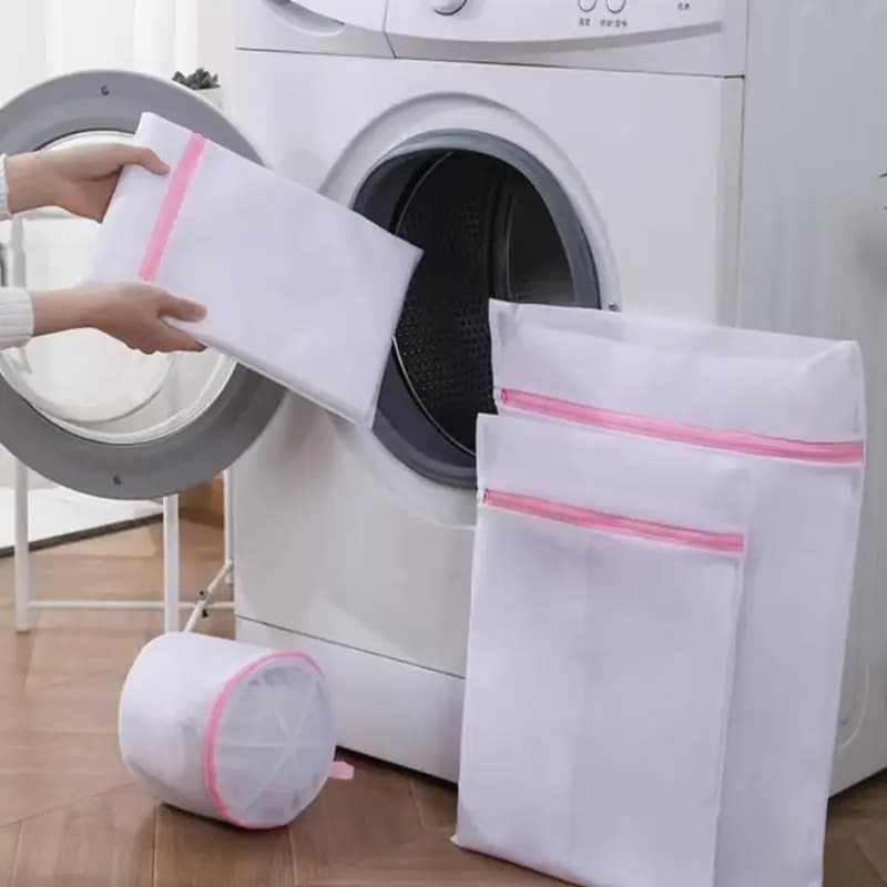 3 pcs/set Handbags for washing of coarse mesh hinge dirty clothes Lingerie Cleaning Organizer Pouch Washing machine Washer bag for washing machine