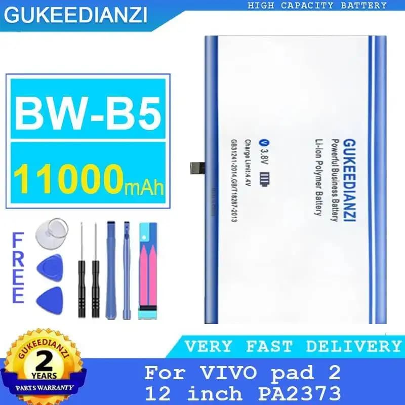 11000Mah BW-B5 Prestazioni di lunga durata per Vivo Pad 2 Batteria per tablet PA2373 da 12 pollici