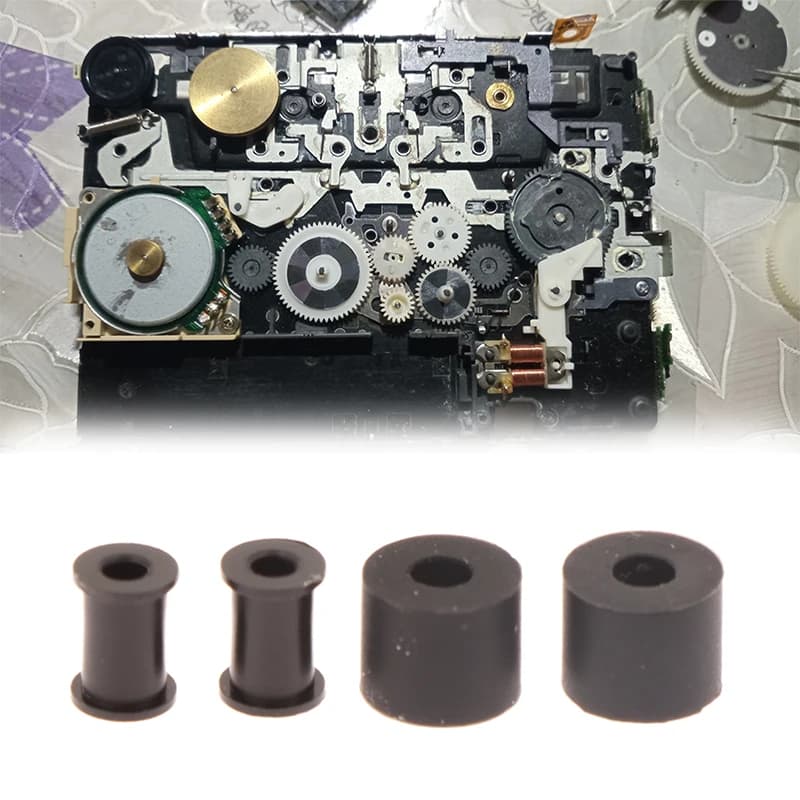 【2Pcs Rubber Pinch Roller For S Walkman WM-FX WM-EX WM-GX Tape Recorder Cassette Deck】