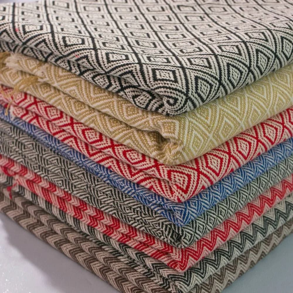 Thickening Linen Cloth Tablecloth Yarn-dyed Striped Plaid Sofa Cover Curtain Decoration Wholesale Cloth for Sewing Meters Diy