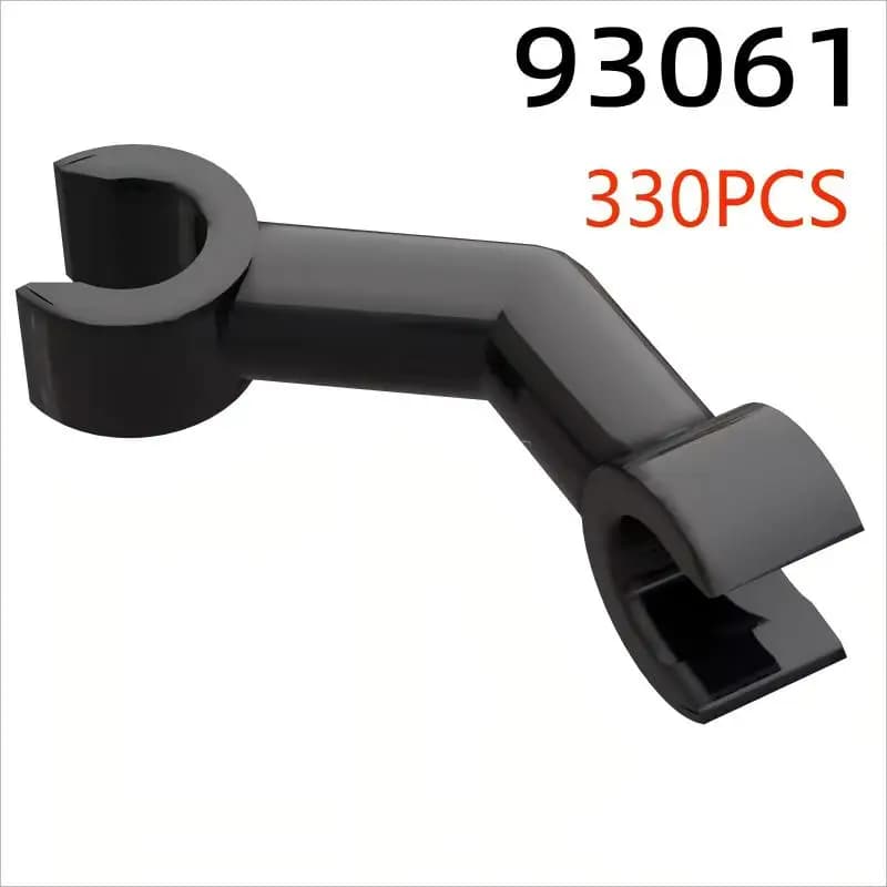 Assembles Building Blocks 93061/26158 Bent With Clips Body Compatible Bricks Arm with Vertical 50g with 330PCS Toy Gifts