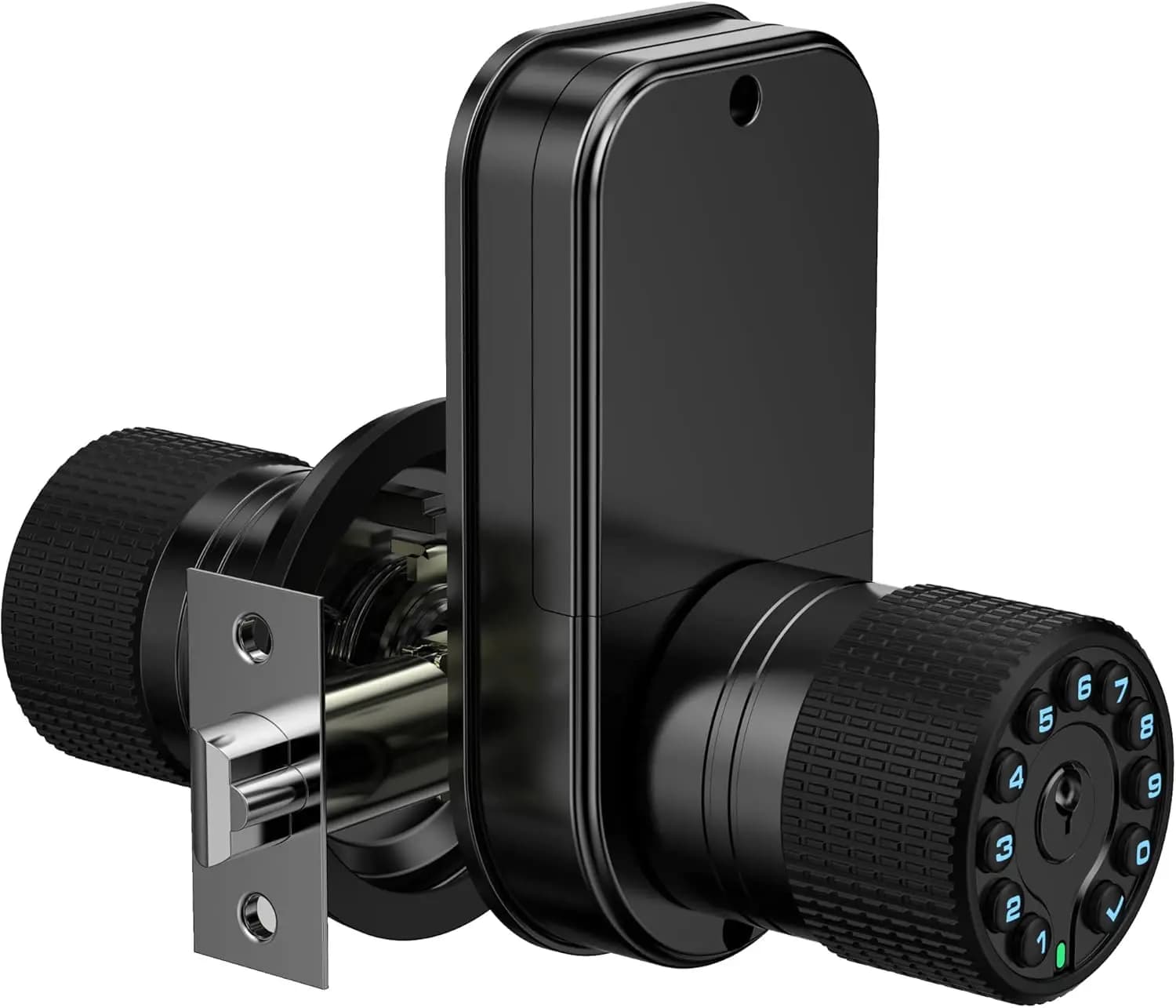 Serratura Intelligente Senza Chiave con Doppio Tastierino, Resistente alle Intemperie per Porte Esterne e Interne