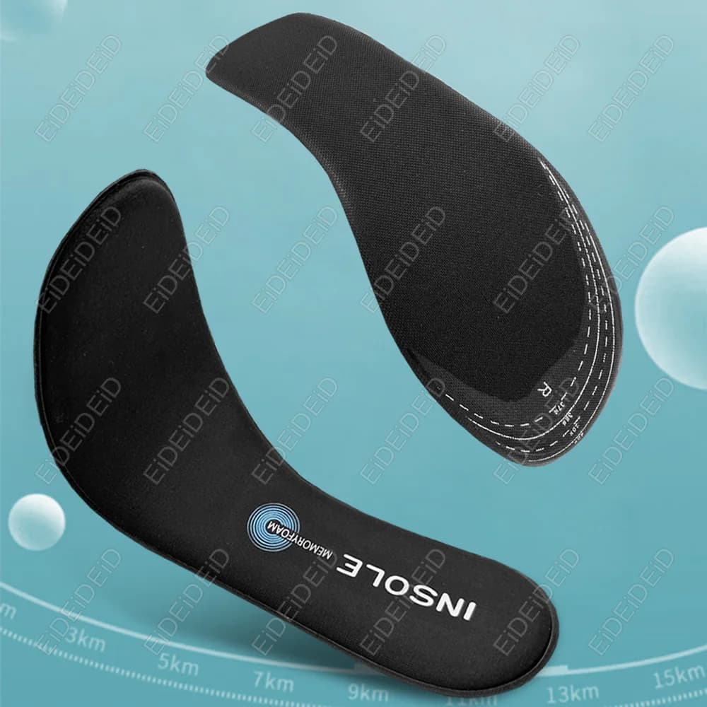 Memory Foam Orthopedic Insoles for Shoes Men Women Sports Antibacterial Deodorization Insole Sweat Absorption Running Cushion