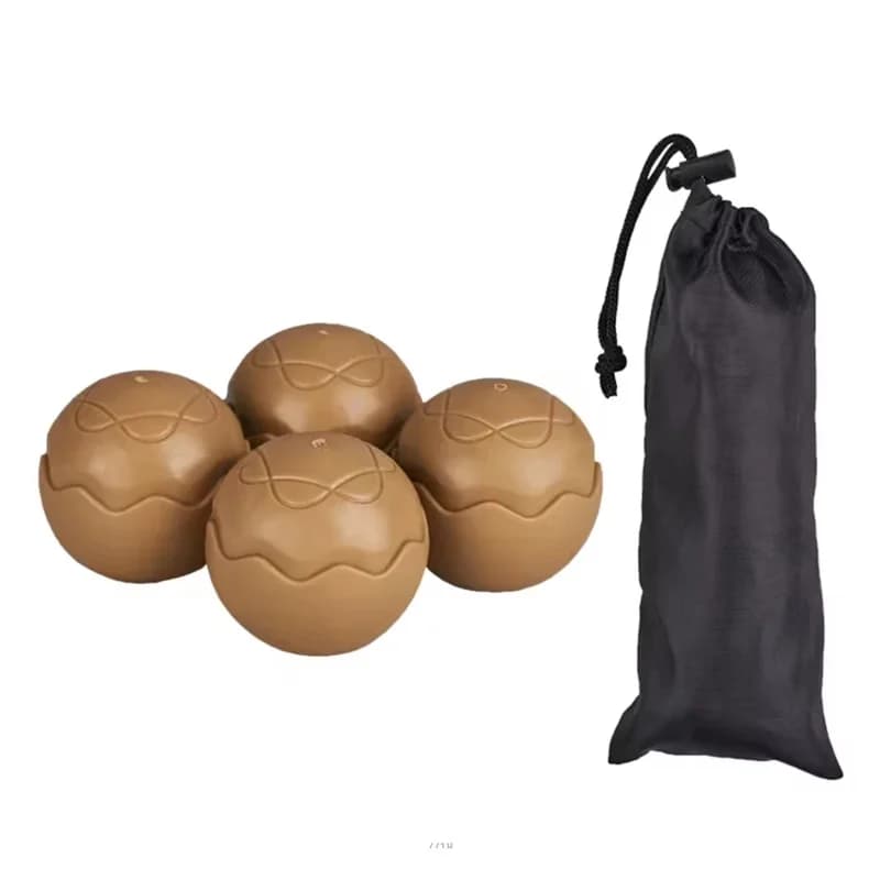 Coprigambe Antiscivolo in Gomma per Sedia a Luna, Protezioni Antiscivolo per Sedie da Campeggio, Accessori per Mobili e Tavoli