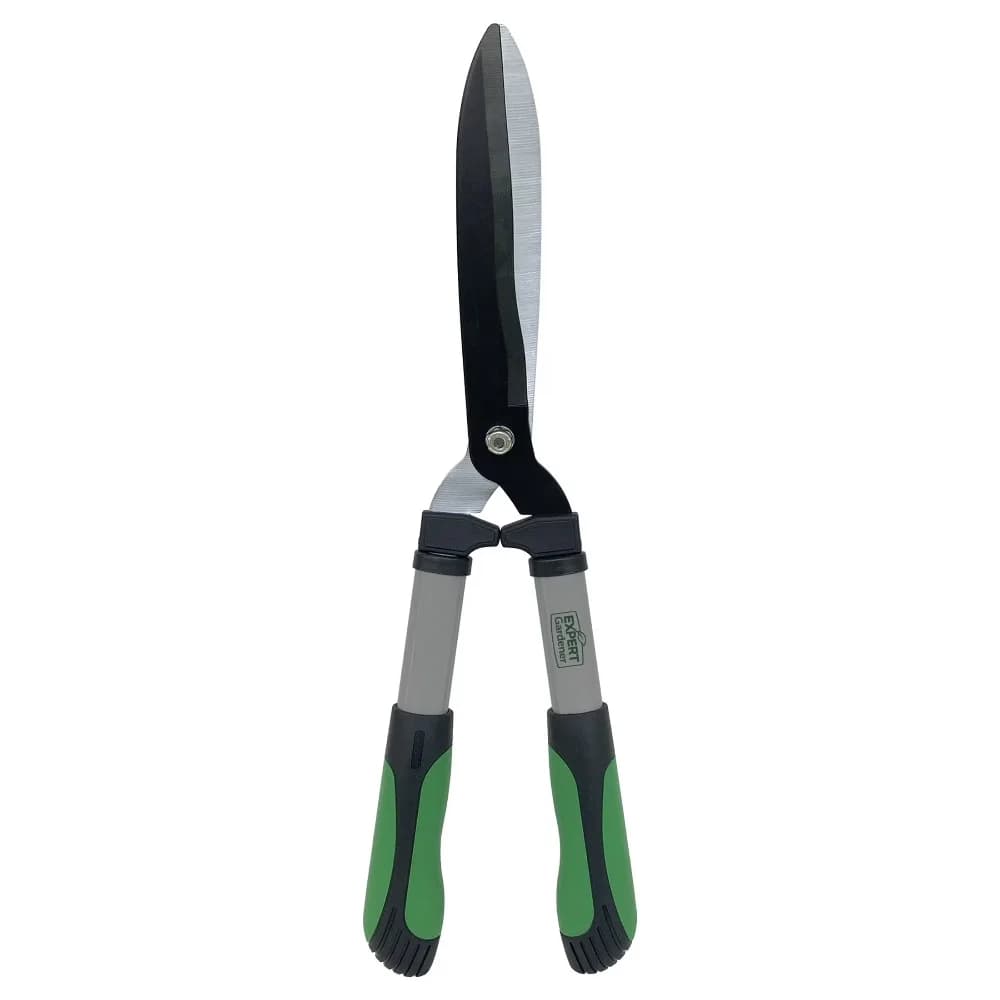 20 Inch Professional Hedge Shears Garden Pruning Trimming Scissors Green Black Landscaping Tool for Shrubs Bushes Plants