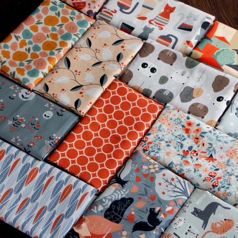 50*145cm Cartoon Doll Or 100% Cotton Fabric for Tissue Sewing Quilting Fabrics Needlework Material DIY Handmade