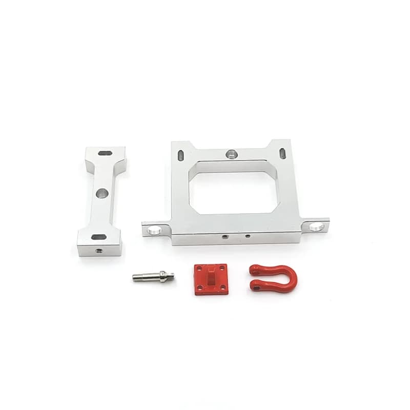 Parti di automobili telecomandate aggiornamento in metallo paraurti posteriore traversa adatta per WPL 1/16 C14 C24 B14 B24 B36 accessori auto telecomandati
