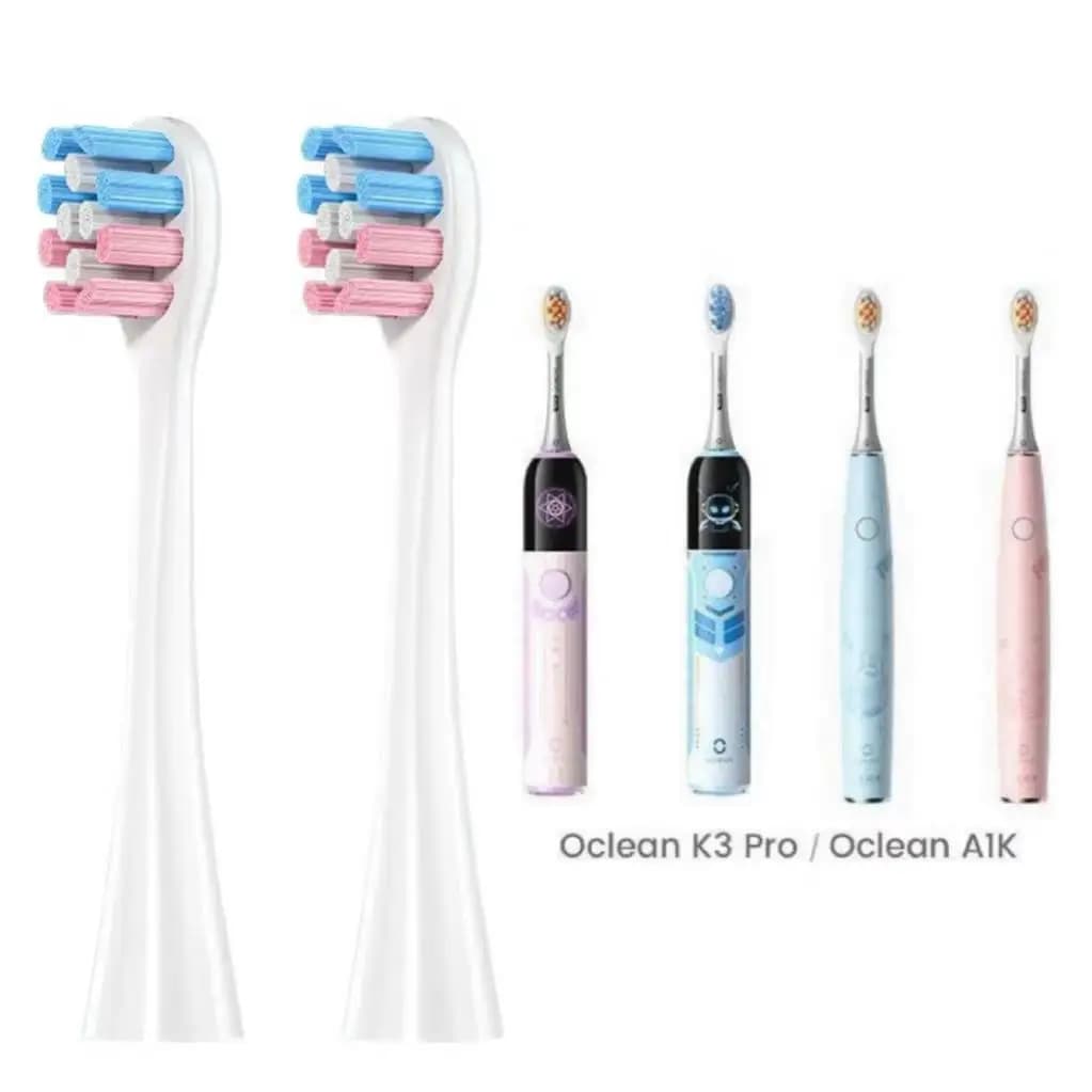 Testina di ricambio per spazzolino elettrico per bambini Oclean, 8 pezzi, A1K/K3/K3PRO/P3K6/P3K7, accessorio con setole morbide