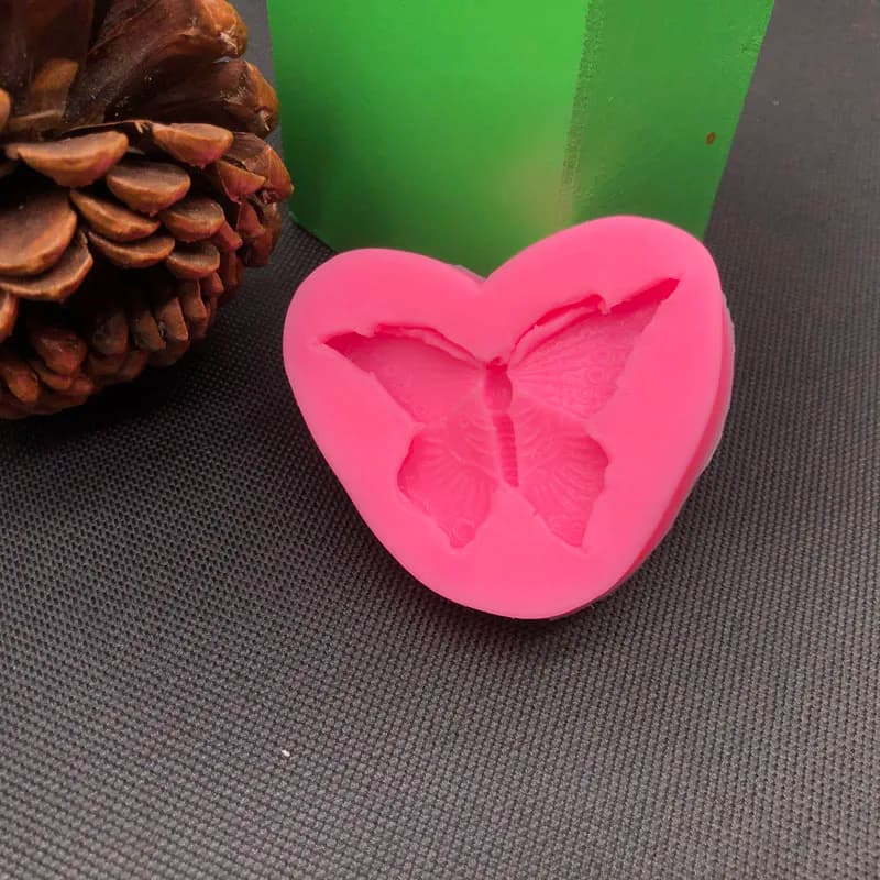 Farfalla fondente stampo in Silicone Sugarcraft strumenti per la decorazione di torte nuziali stampi per cioccolato in resina stampo per la cottura