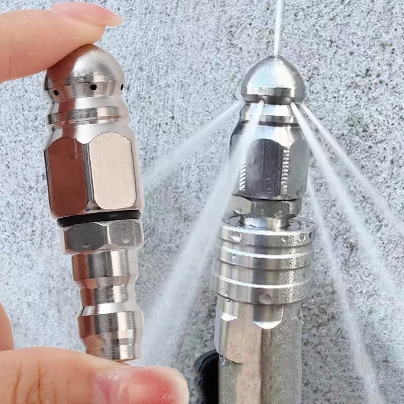 10/1pcs Fogna Jetter Ugello Strumento di Pulizia Fognatura Idropulitrice Testa Del Mouse Spruzzatore di Pressione Parti di Lavaggio Accessori Per La Pulizia