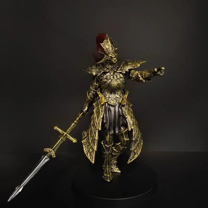 Dark Souls Dragon Slayer Ornstein Anime Action Figure Pvc Model Wargame Chess Desktop Decoration For Game Fans Collectors