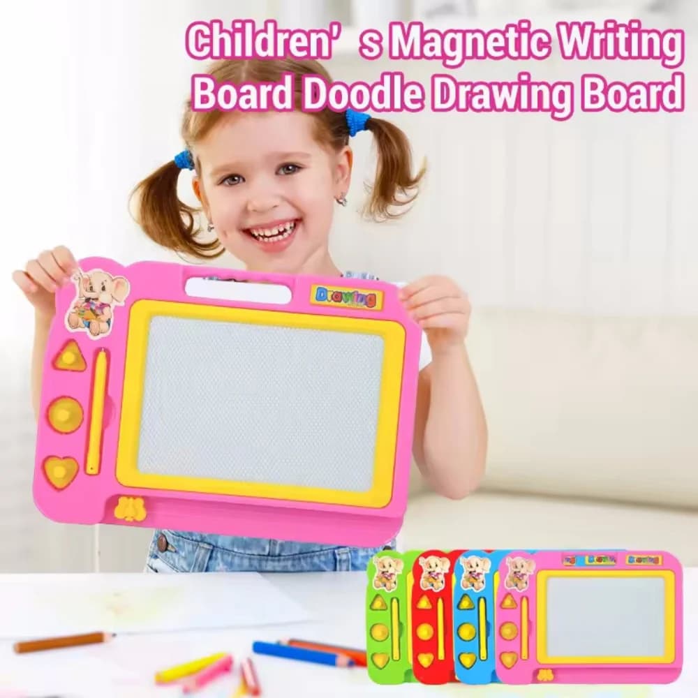 Tavola Magnetica da Disegno, Lavagna Colorata per Bambini, Giocattolo Artistico per Dipingere e Disegnare, Miglior Regalo per Bambini