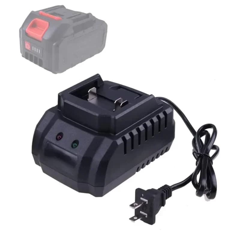 21V Charger Suitable for Makita Plug Tools EU/US/UK Portable Smart Fast Li-ion Rechargeable Electric Tool with LED Light