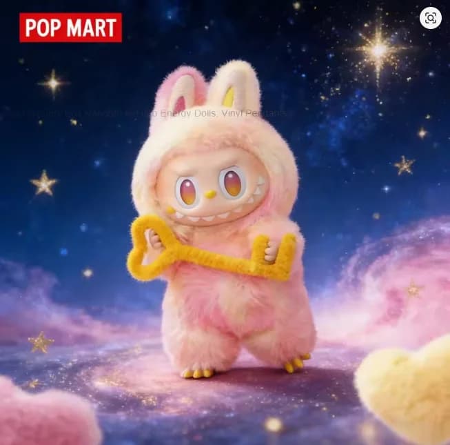 POPMART Labubu Mystery Box - Il simpatico ciondolo in peluche dei mostri, regalo da collezione limitato