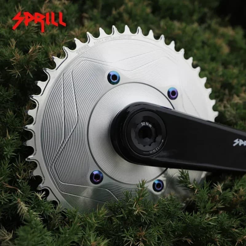 PASS QUEST SPRILL AXS X110BCD 3mm offset (4 bulloni AERO) accessori per biciclette con corona larga stretta rotonda