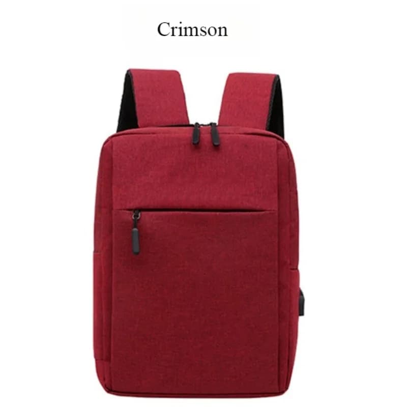 Nuovo Zaino Versatile per Affari con Porta USB Ricaricabile, Impermeabile, per Scuola e Laptop