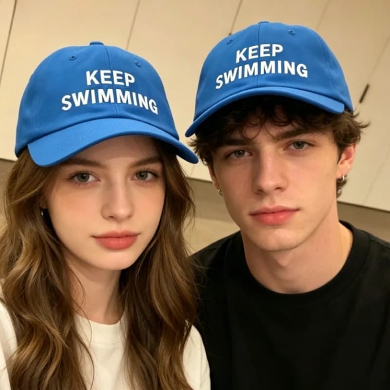What Is Your Love Song Cap Whats Your Love Song Keep Swimming Hat Baseball Cap