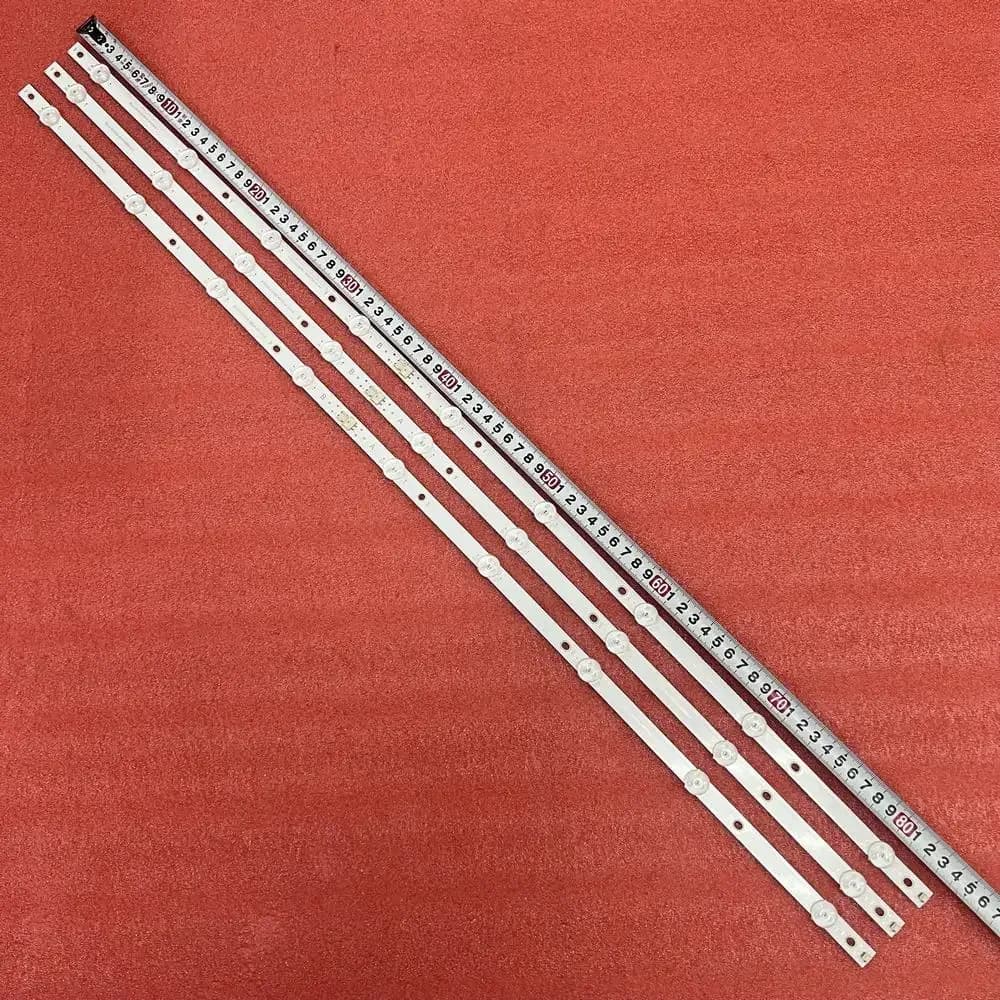 3pcs/set 9LED(3V) 840mm LED Backlight strip for Aoc 43s5295 43pfg5813 43s5195 Aoc 43s5195/78g 43s5195 43s5295