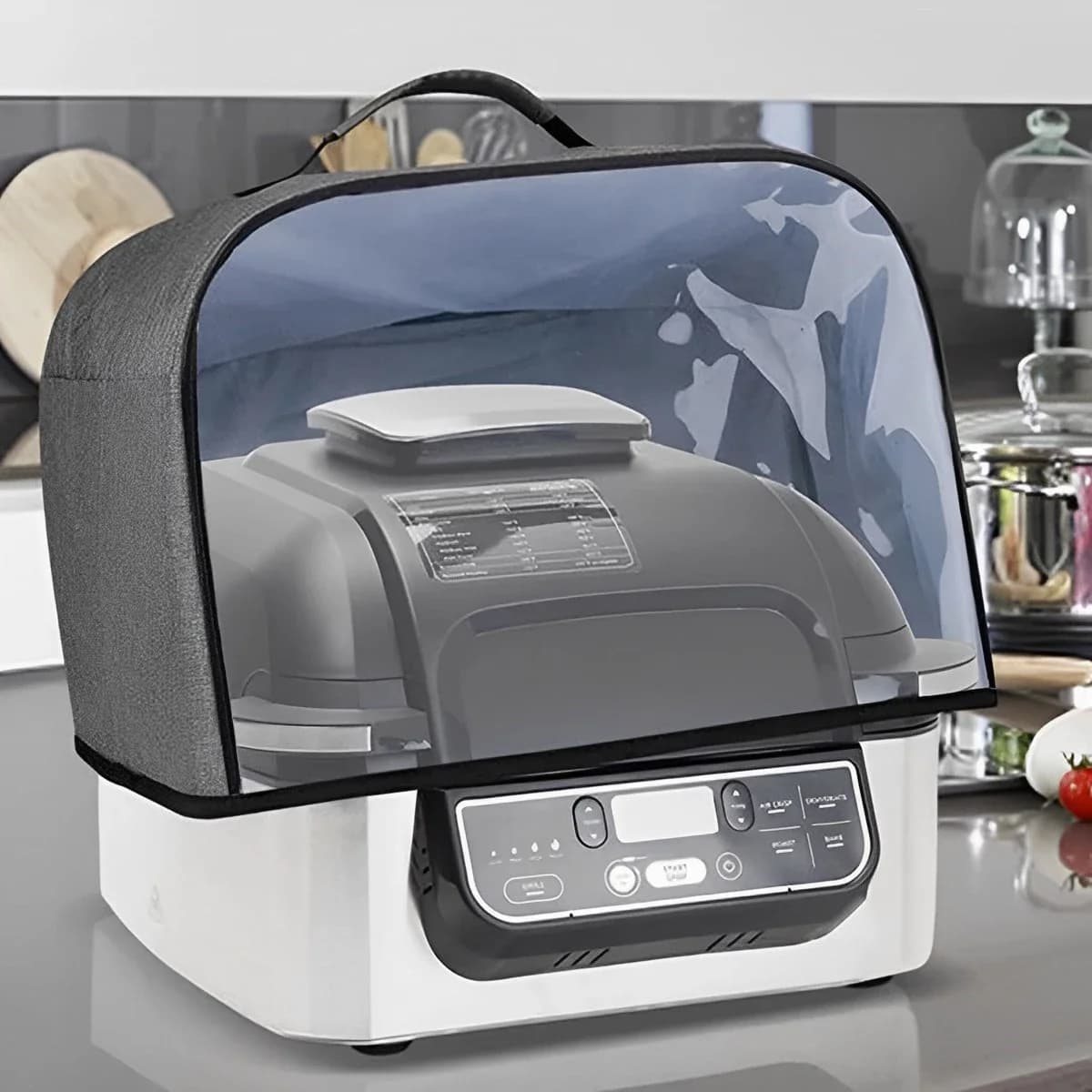 Air Frying Dust Cover for Ninja Foodi AG301 AG302 AG400 Dust Cap for Waterproof Oxford Fabric Kitchen Toaster