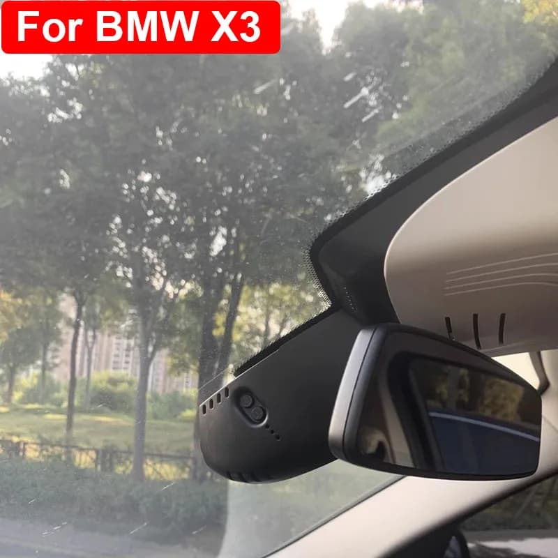 4K HD Night Vision Car Dash Cam For BMW X3 M iX3 G01 2024 2023 2022 2021 2020 2019 2018 2016 2012 Plug and Play WIFI Car Devices