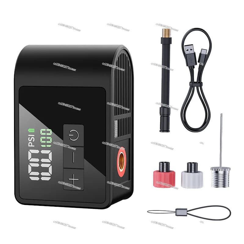 Nuova pompa d'aria per bici da strada ultra mini mountain bike autobilanciata Pompa elettrica portatile intelligente AI