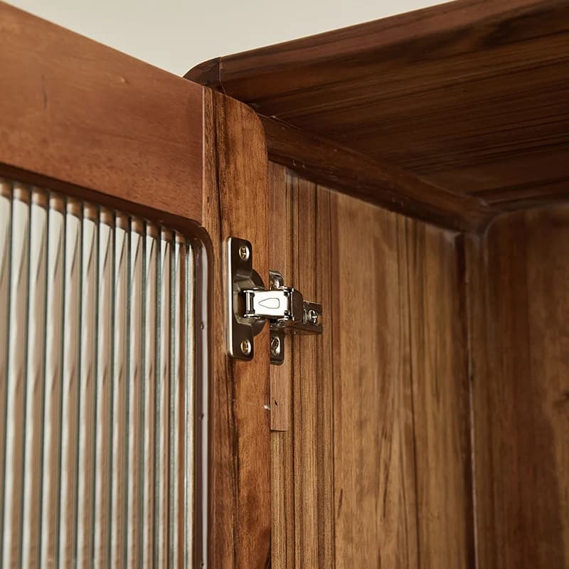 Mobili di piccole dimensioni, soggiorno, camera da letto moderna semplice libreria a porta singola soggiorno in vetro vino cabi