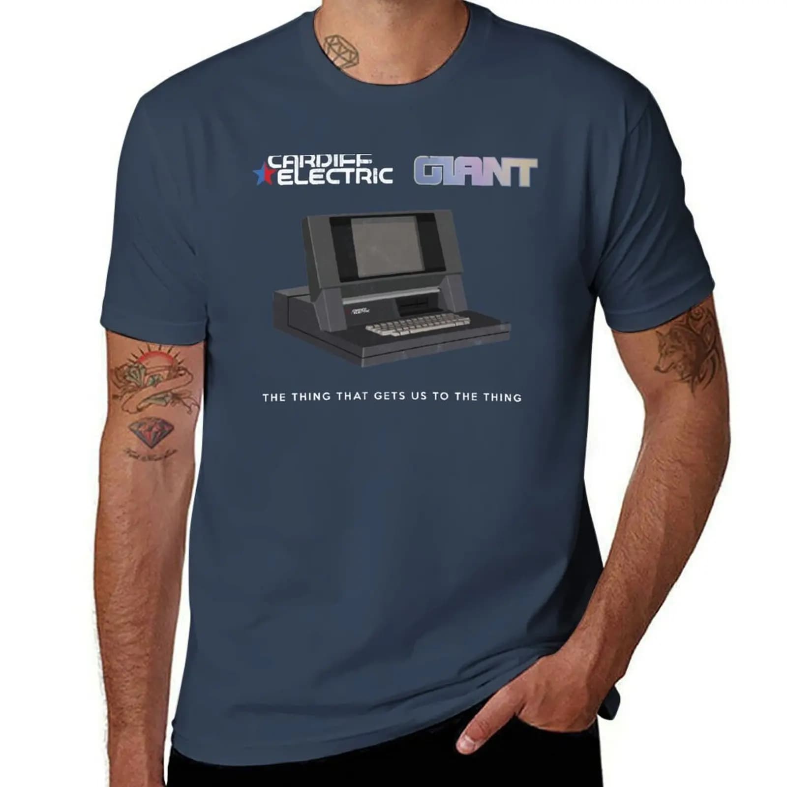Fire And Electric Cardiff Catch - Giant Halt T-shirt Sportiva da uomo